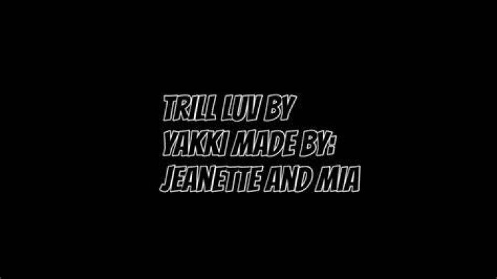 Trill luv yakki lyrics