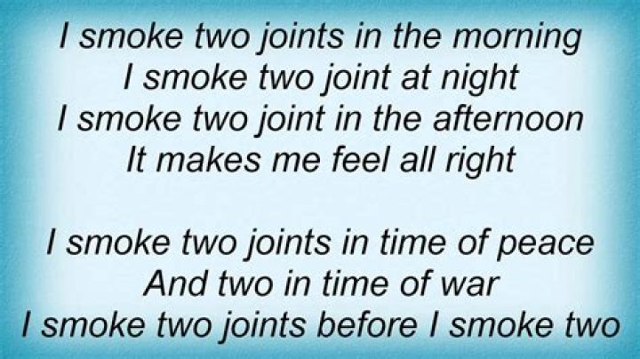 Two joints lyrics
