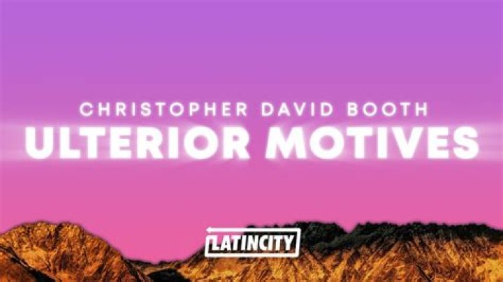 Ulterior motives lyrics