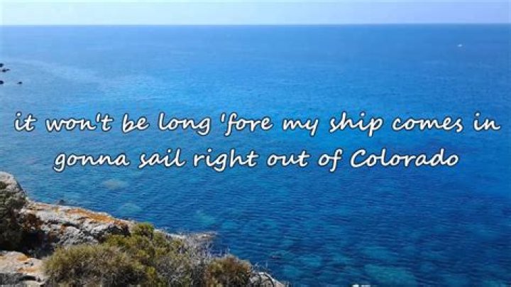When my ship comes in lyrics