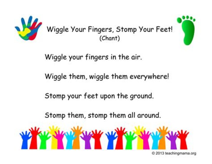 Wiggle your finger lyrics
