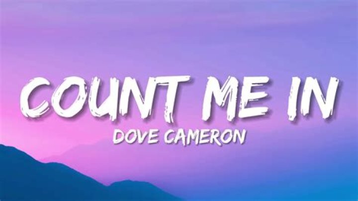 Will u count me in lyrics