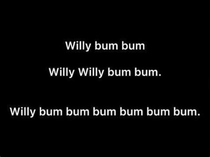 Willy bum bum lyrics