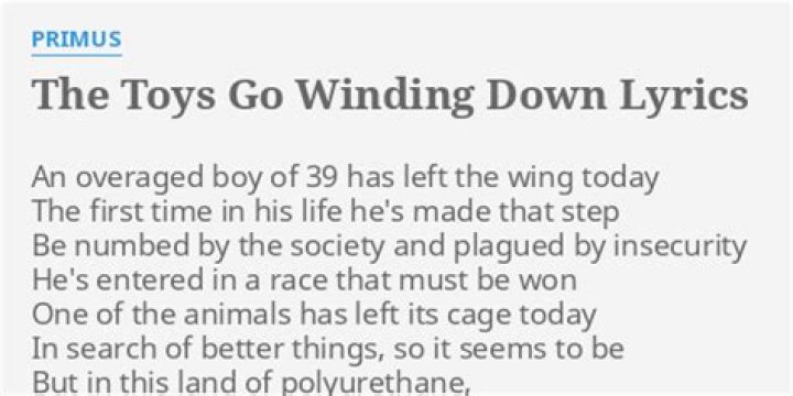 Winding boy lyrics