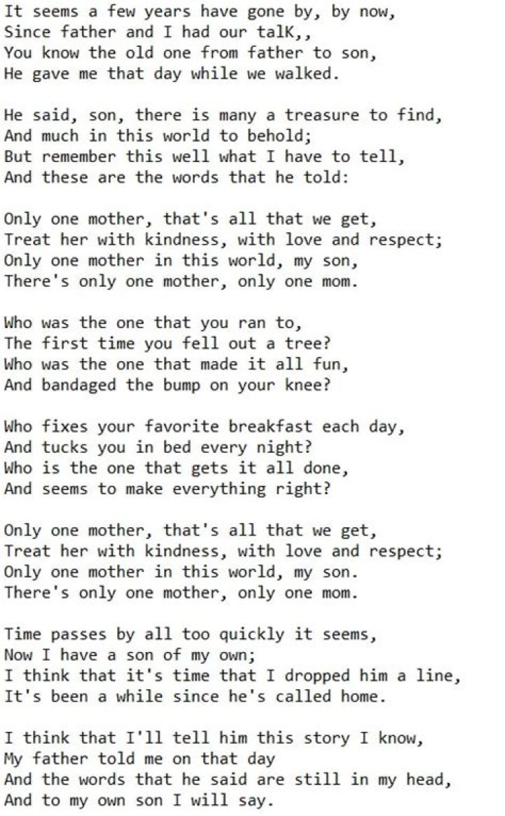 Your the only one on my mind lyrics